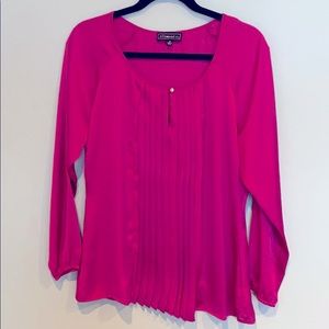 3/$21 - Women’s Long Sleeve Pink Blouse